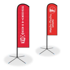 BANDEROLA  MALLA MESH PLUMA / CIRCULAR