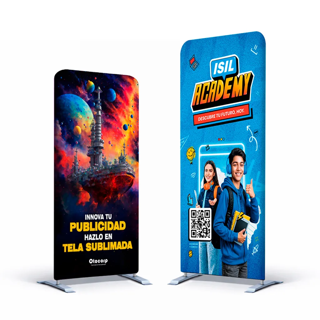 TÓTEM DE TENSIÓN DOBLE LADO AyB 1X1