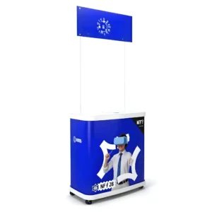 STAND PVC CON RUEDAS PREMIUM