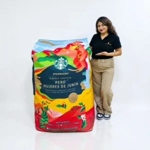 Dummy Publicitario en Tela Sublimada